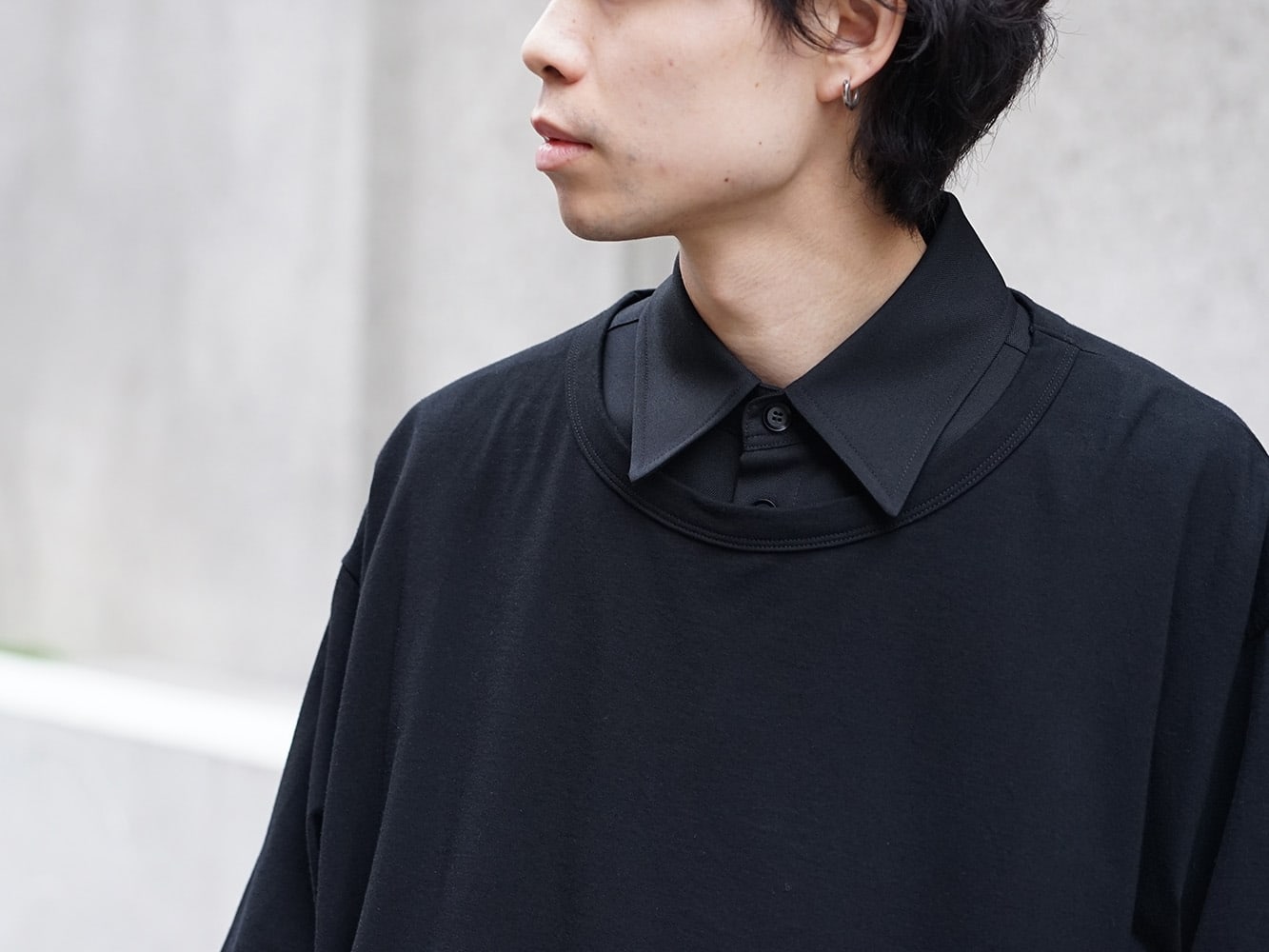 Ground Y 2019SS Black Layered Style