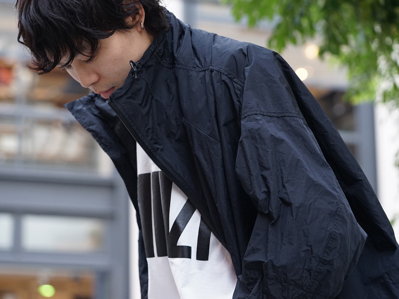 NILøS 2019SS Cowl neck Spindle jacket Style