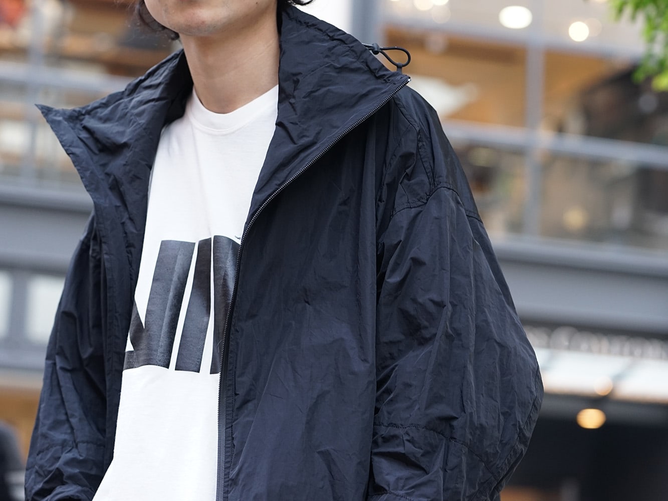 NILøS 2019SS Cowl neck Spindle jacket Style