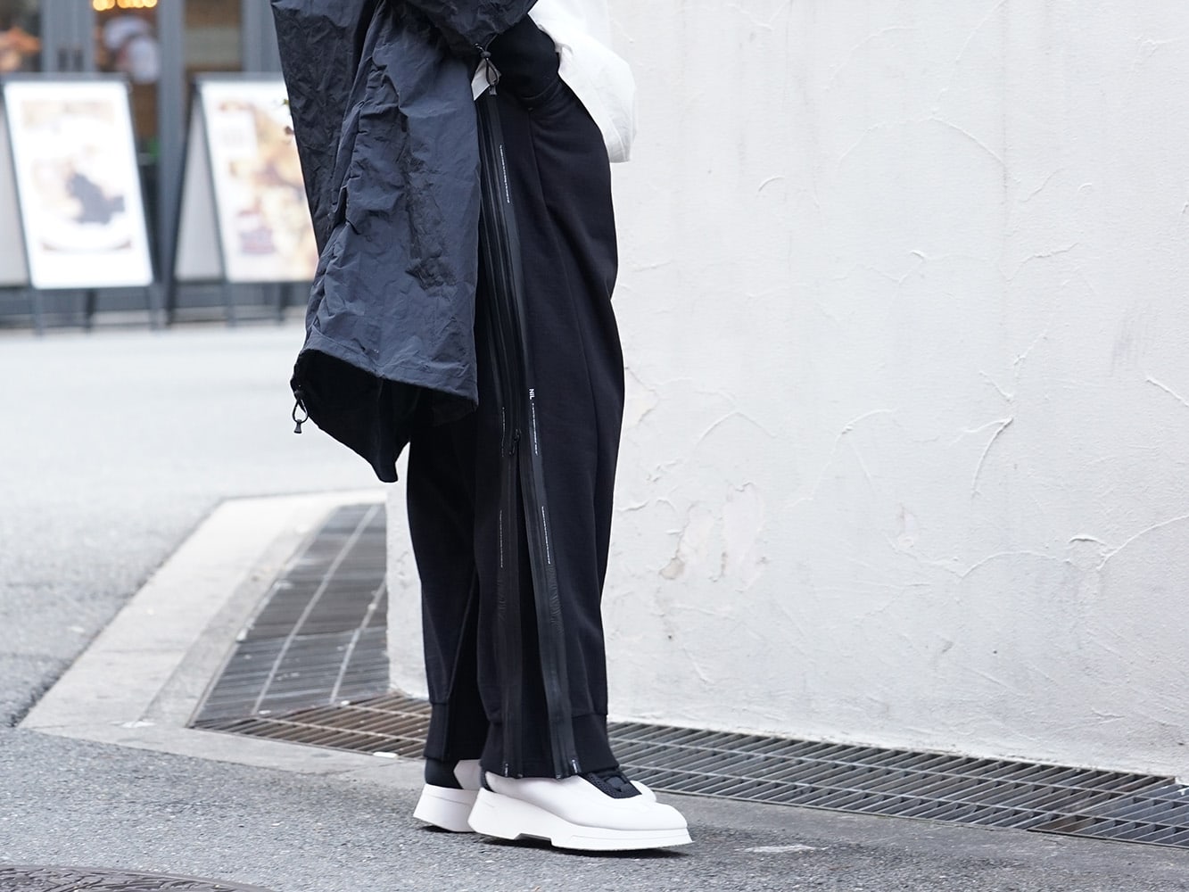 NILøS 2019SS Cowl neck Spindle jacket Style