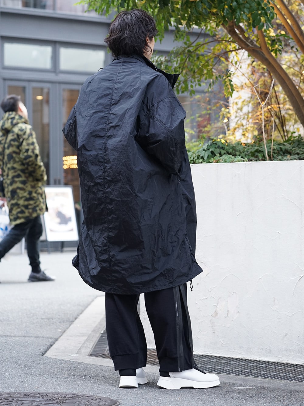 NILøS 2019SS Cowl neck Spindle jacket Style