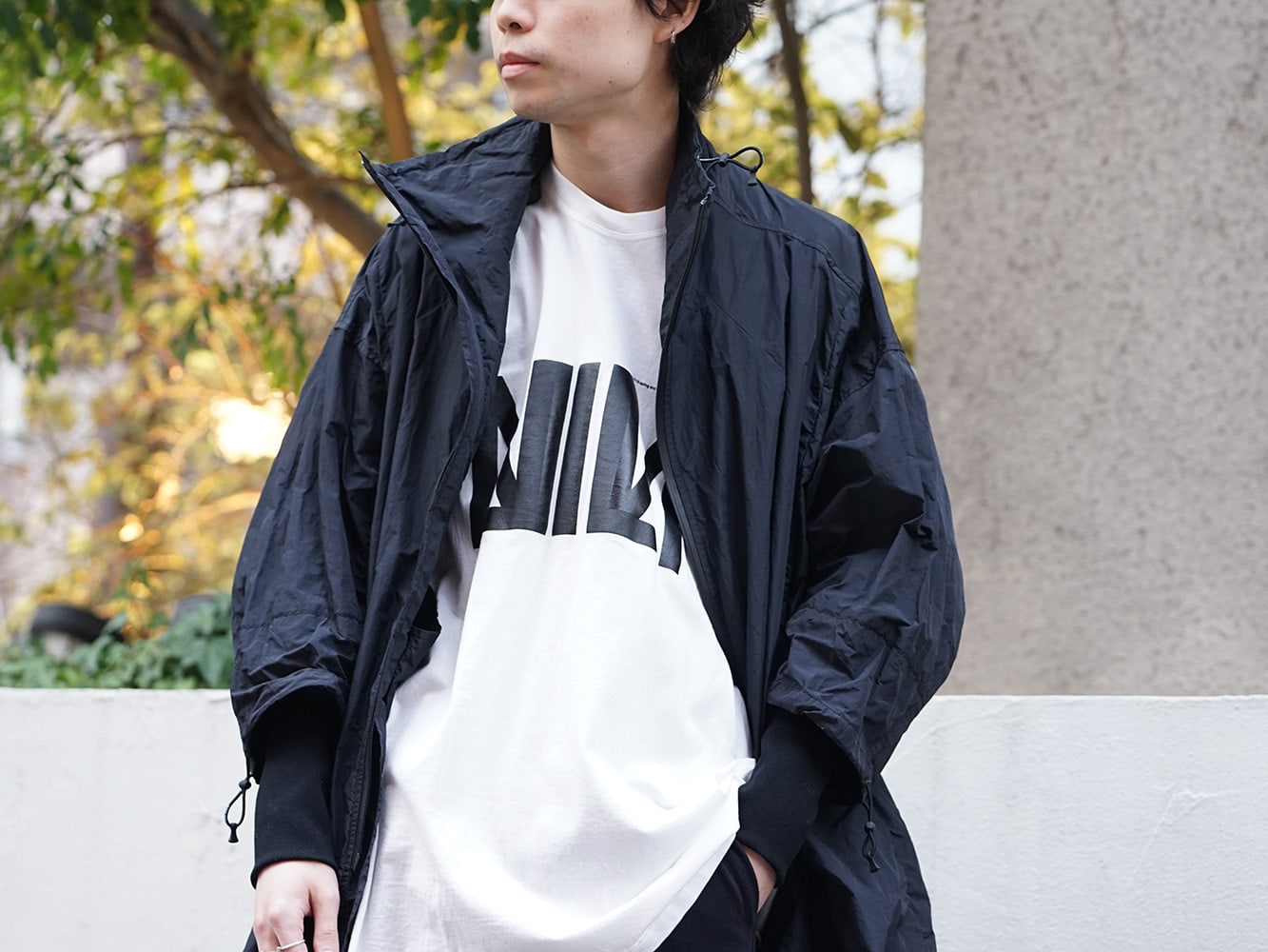 NILøS 2019SS Cowl neck Spindle jacket Style