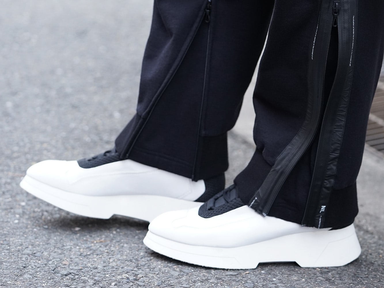 NILøS 2019SS Cowl neck Spindle jacket Style