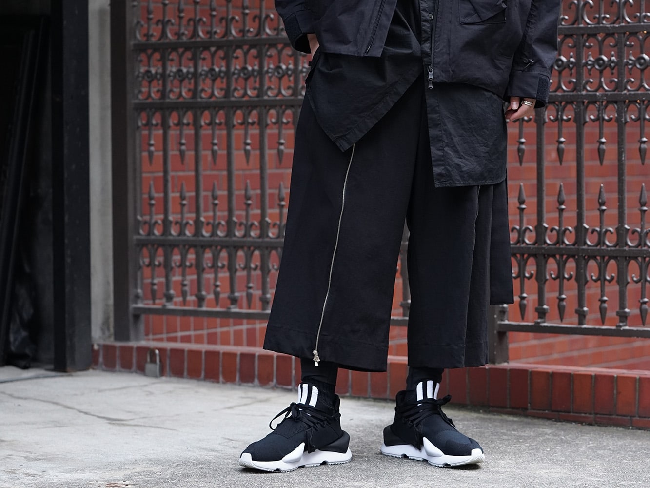 The Viridi-anne 2019SS Dolman sleeve mountain parka Style