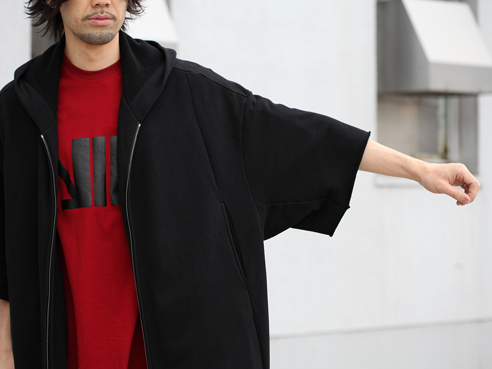 JULIUS 19SS Print Extra Big zip hoodie Style - 2-003