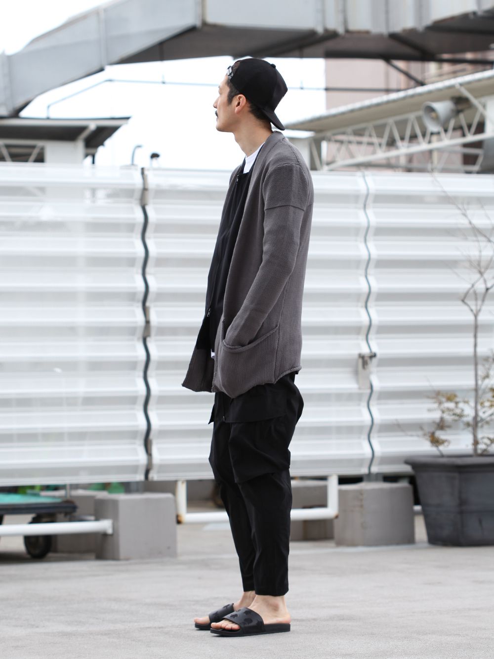 .LOGY kyoto 19SS [ RIPVANWINKLE × CIVILIZED ] Cardigan Mix Style! - 1-002
