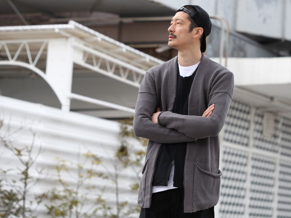 .LOGY kyoto 19SS [ RIPVANWINKLE × CIVILIZED ] Cardigan Mix Style! - 2-001