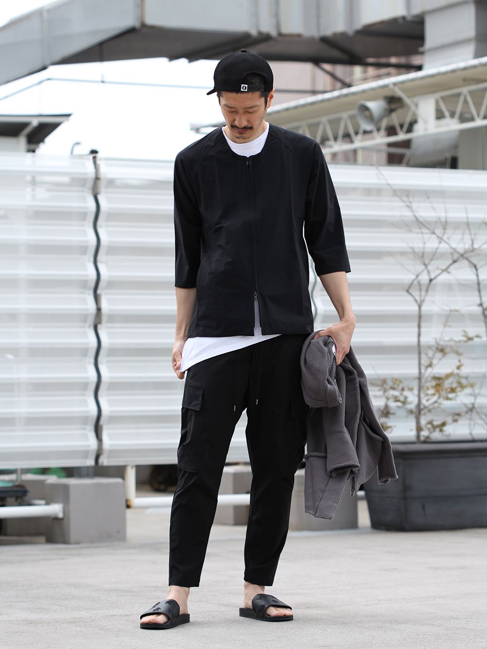 .LOGY kyoto 19SS [ RIPVANWINKLE × CIVILIZED ] Cardigan Mix Style!- 3-001