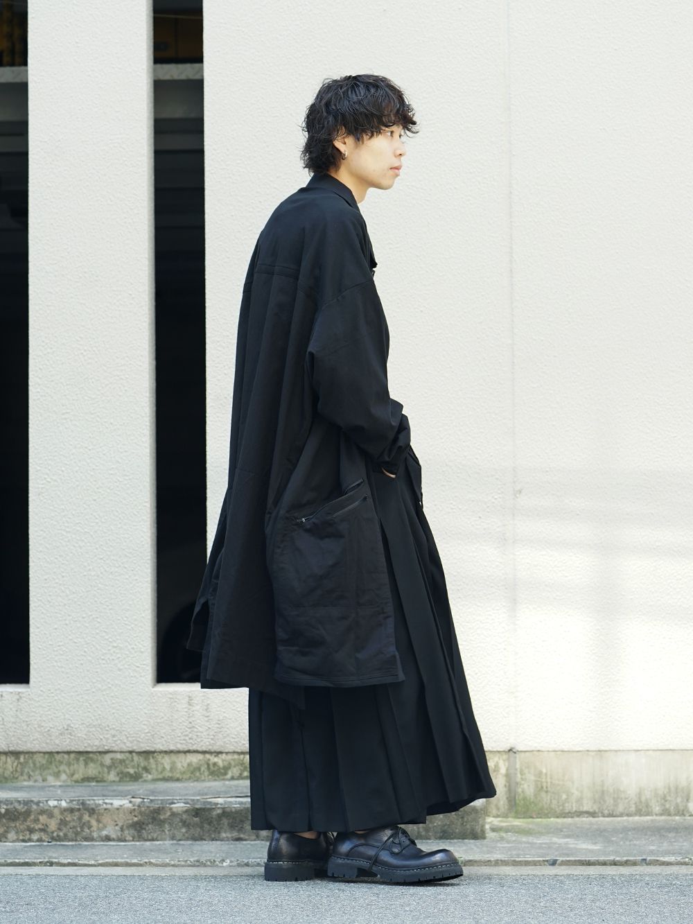 Yohji Yamamoto x B YY All Black Style - 1-002