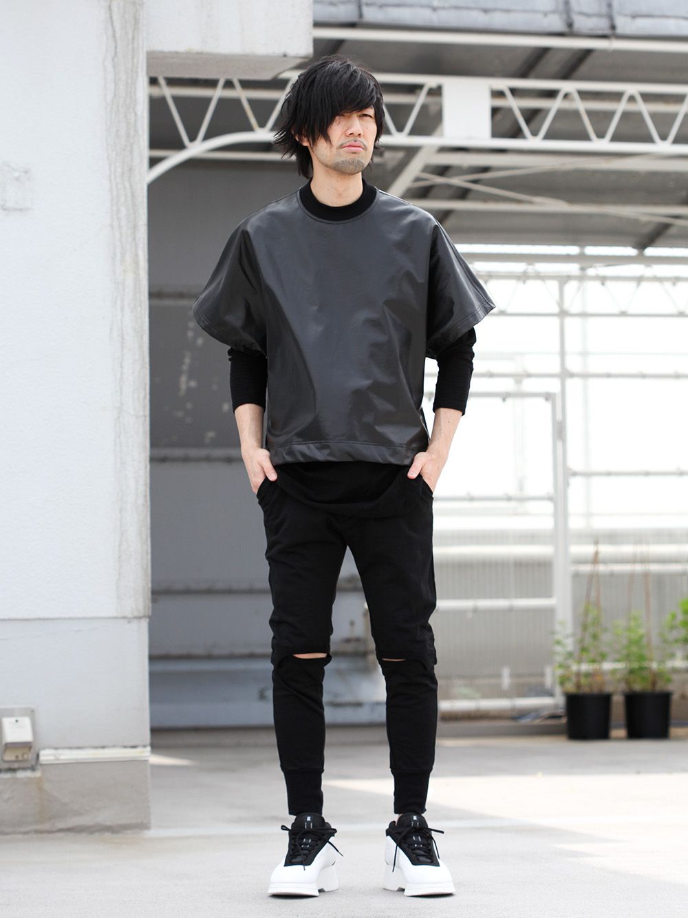 JULIUS recommend item [KITE BONDING T-SHIRT] styling!! - 1-001