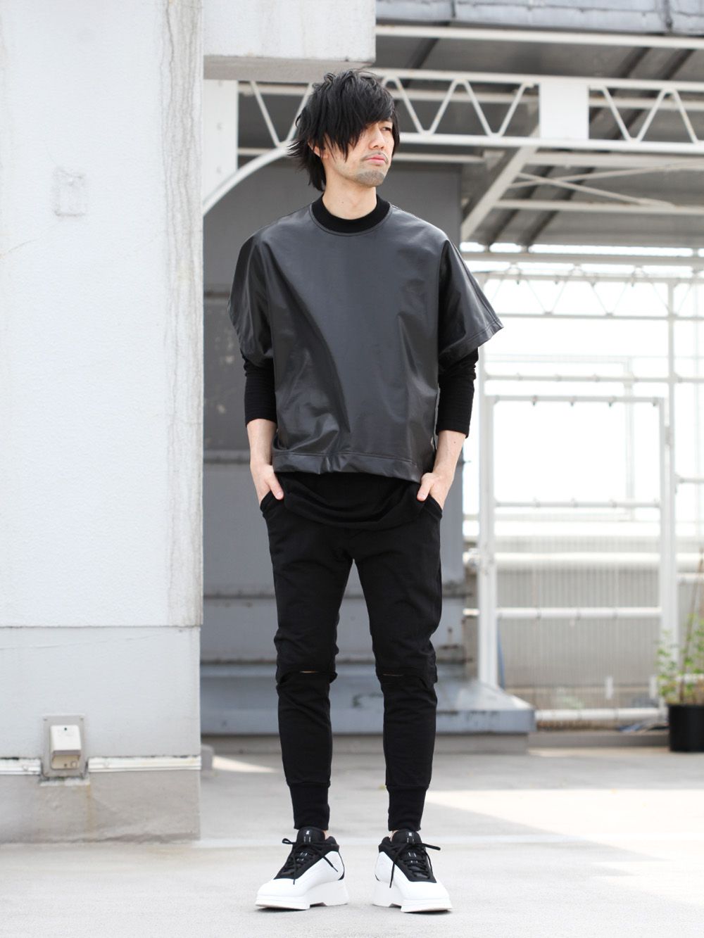 JULIUS recommend item [KITE BONDING T-SHIRT] styling!! - 4-002