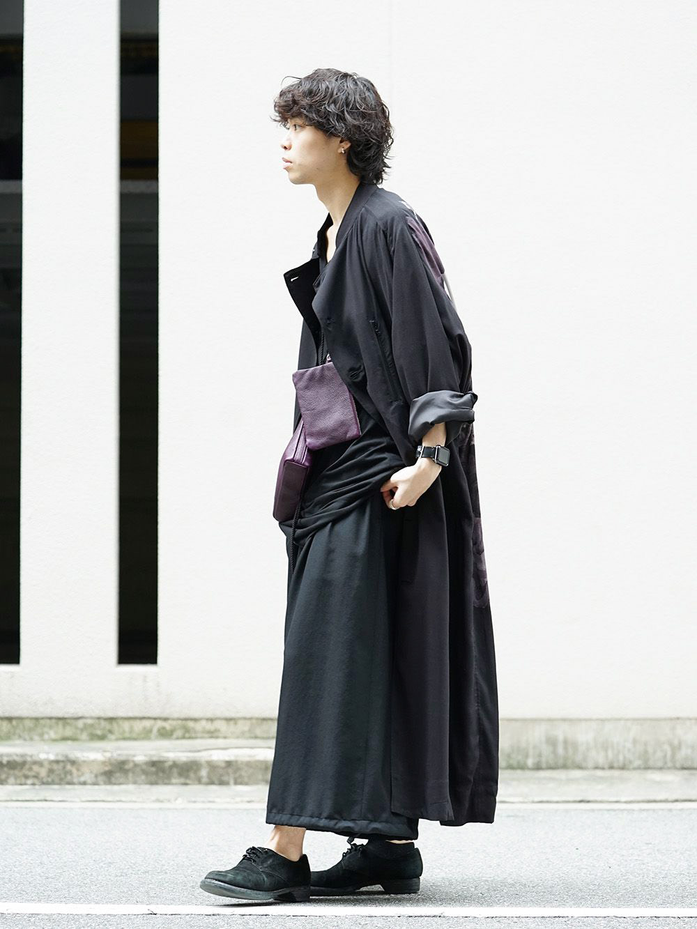 Yohji Yamamoto Purple Insert color Style - 1-003