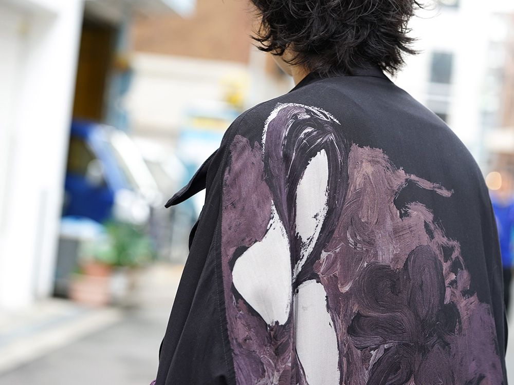 Yohji Yamamoto Purple Insert color Style - 2-005