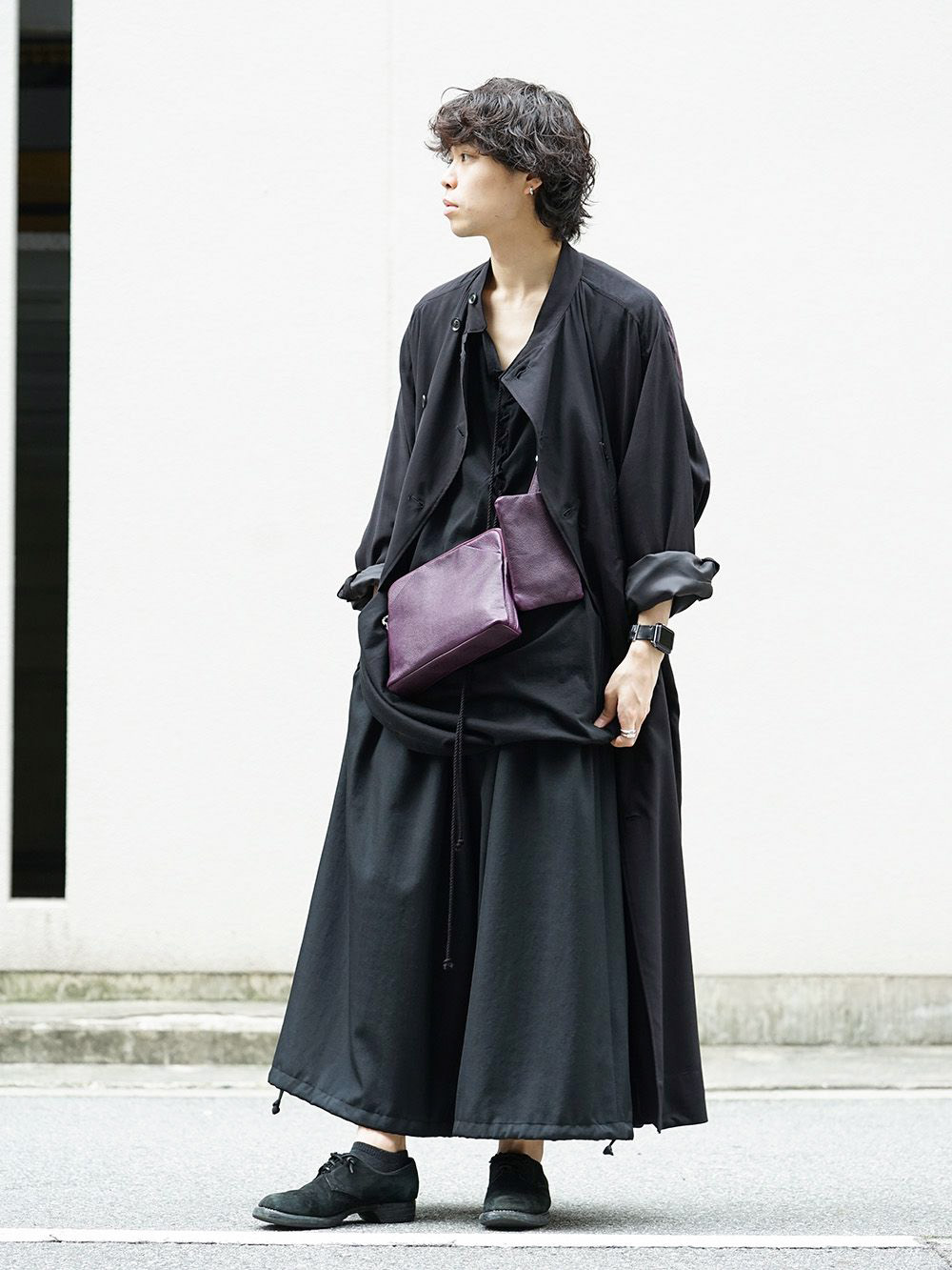 Yohji Yamamoto Purple Insert color Style - 3-005