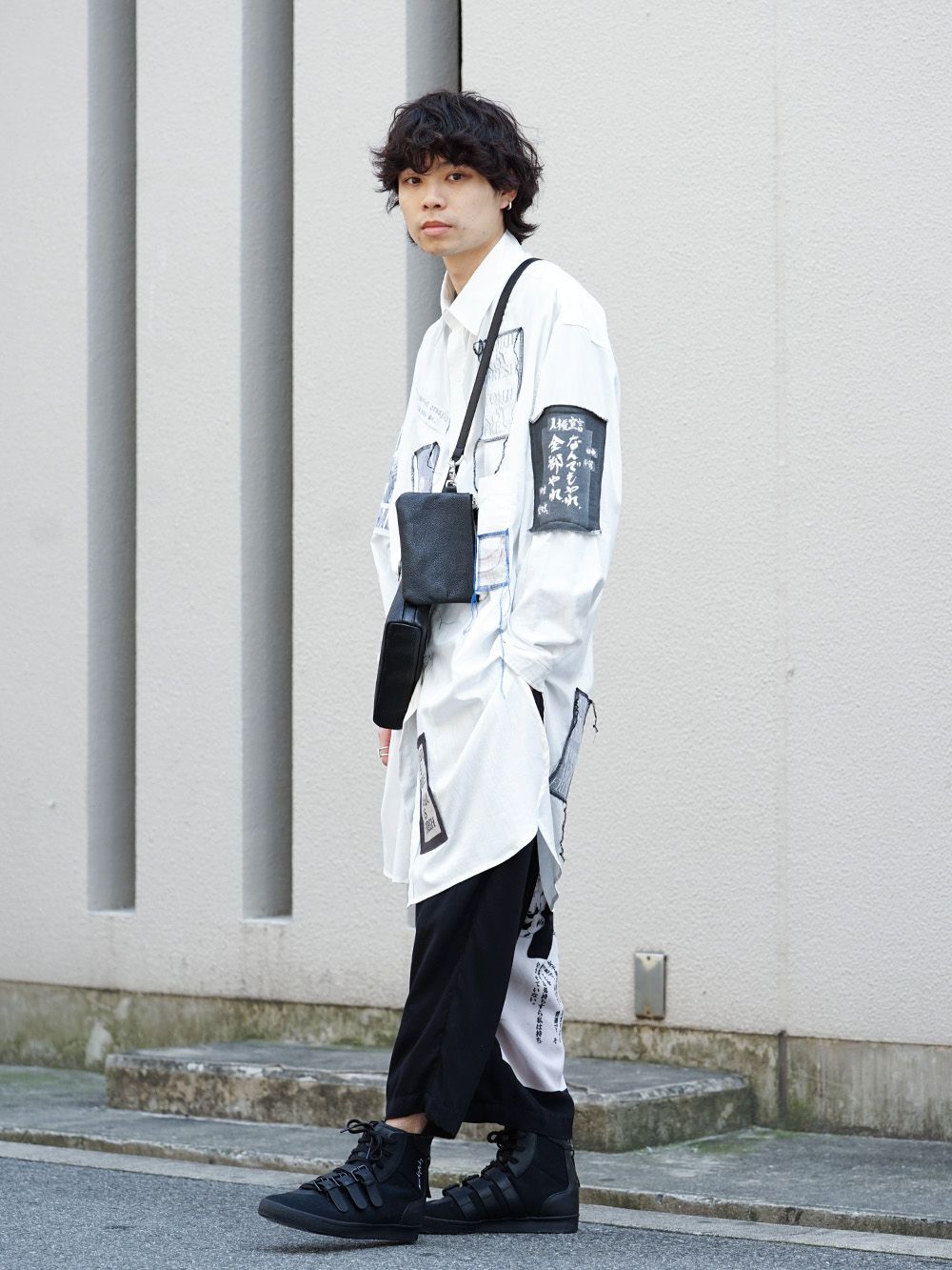 Yohji Yamamoto 19SS Patchwork Shirt Style - FASCINATE BLOG