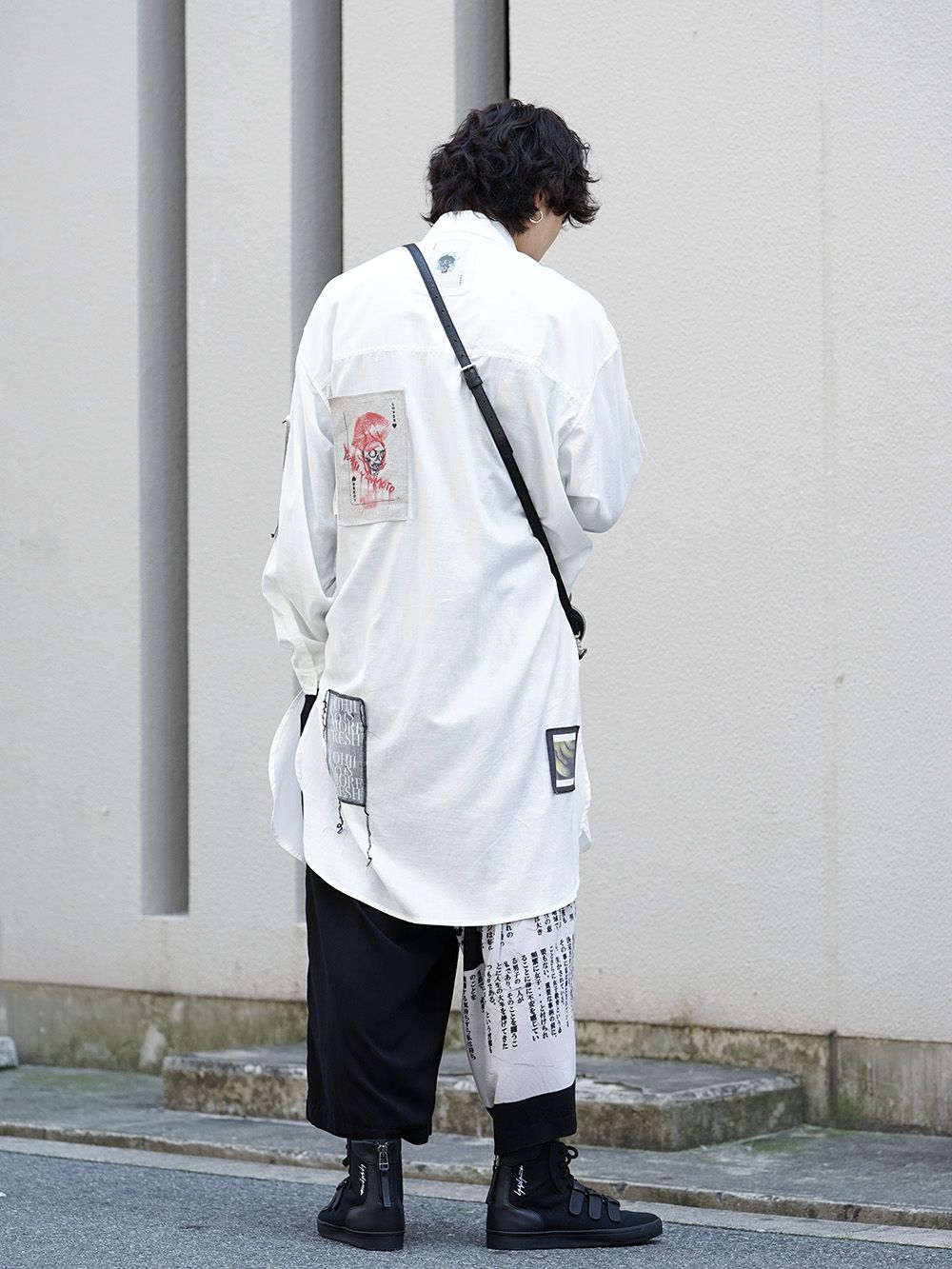 Yohji Yamamoto 19SS Patchwork Shirt Style - FASCINATE BLOG