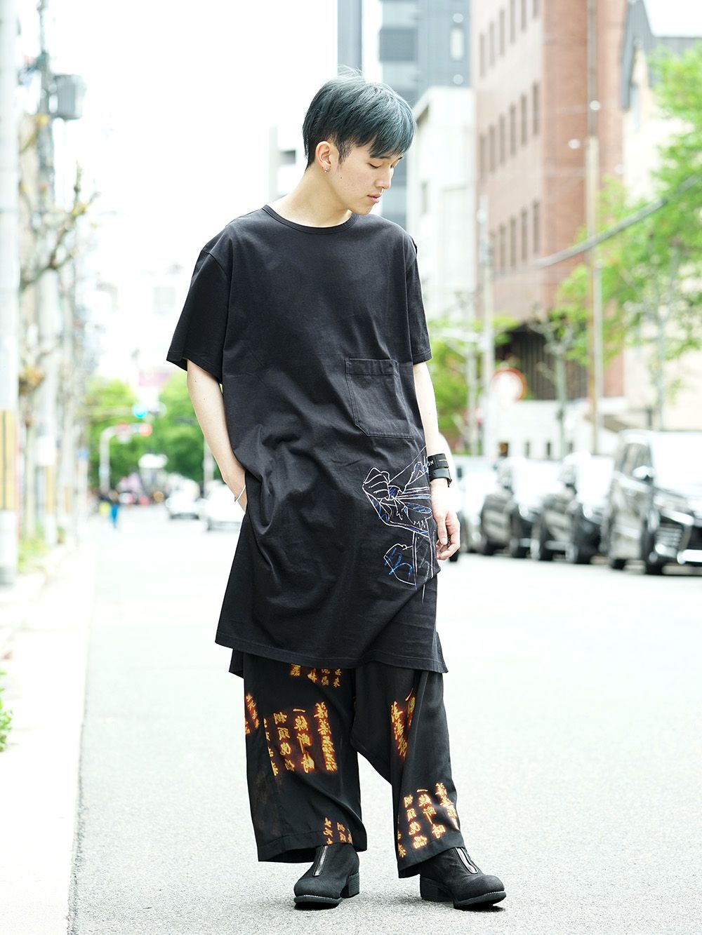 Ground Y x INNOCENCE Cut sewn & Sarouel pants Style - 1-001