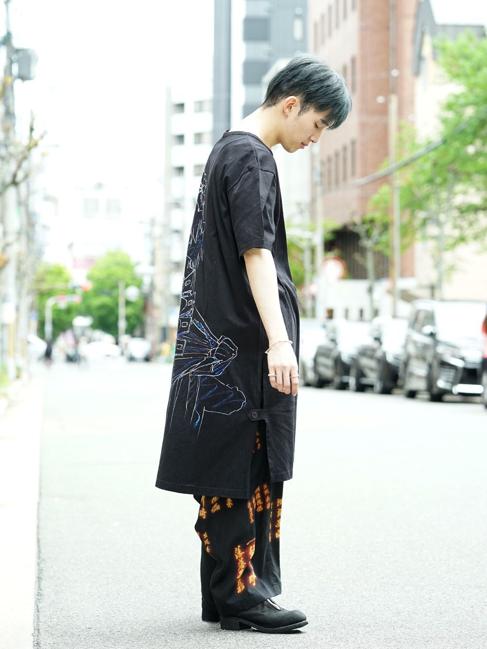 Ground Y x INNOCENCE Cut sewn & Sarouel pants Style - FASCINATE BLOG