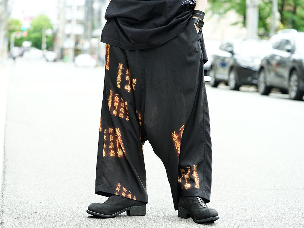 Ground Y x INNOCENCE Cut sewn & Sarouel pants Style - 3-001