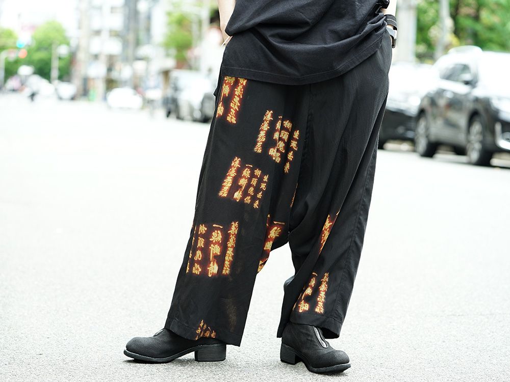 Ground Y x INNOCENCE Cut sewn & Sarouel pants Style - 3-002