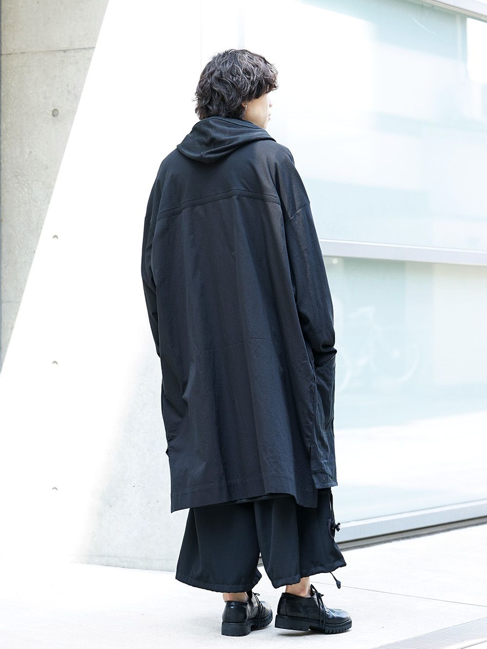 Yohji Yamamoto 19SS String Hem Hoodie Style - 1-004
