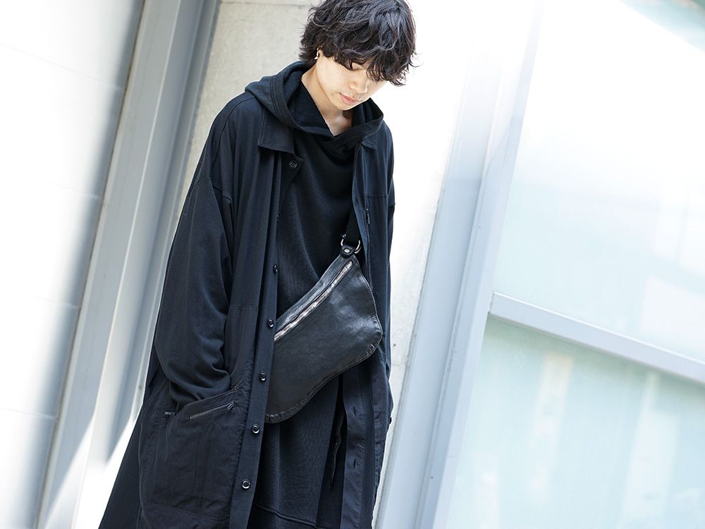 Yohji Yamamoto 19SS String Hem Hoodie Style - 2-001