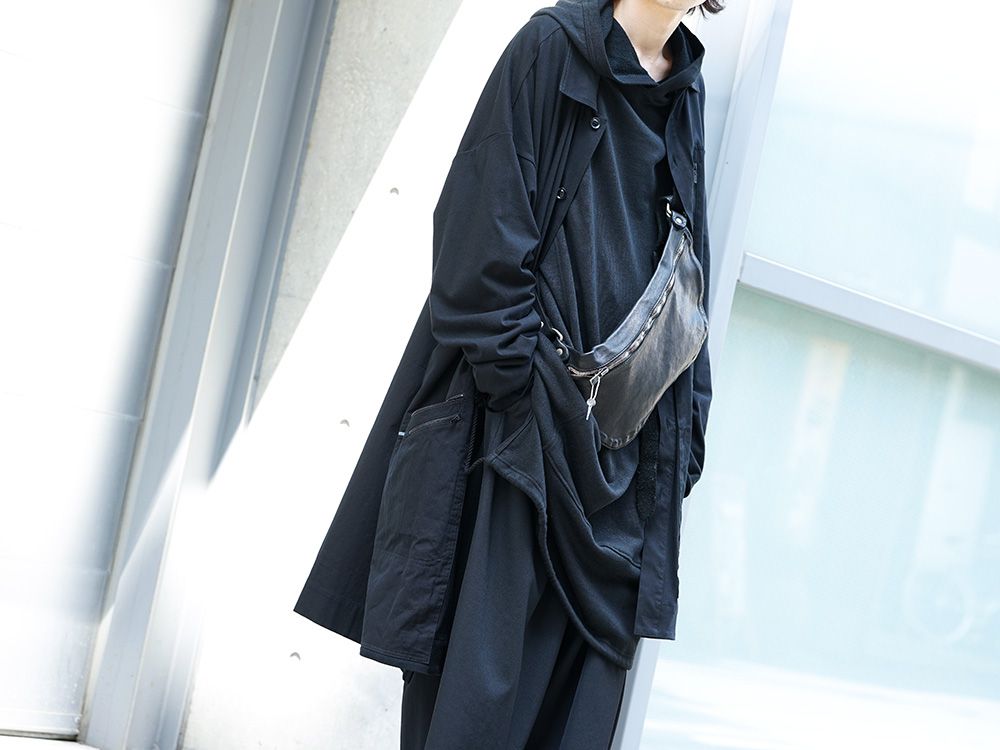 Yohji Yamamoto 19SS String Hem Hoodie Style - 2-002