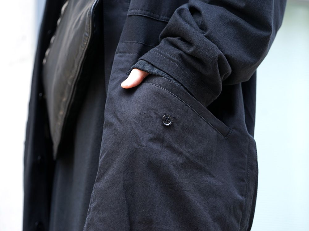 Yohji Yamamoto 19SS String Hem Hoodie Style - 2-003