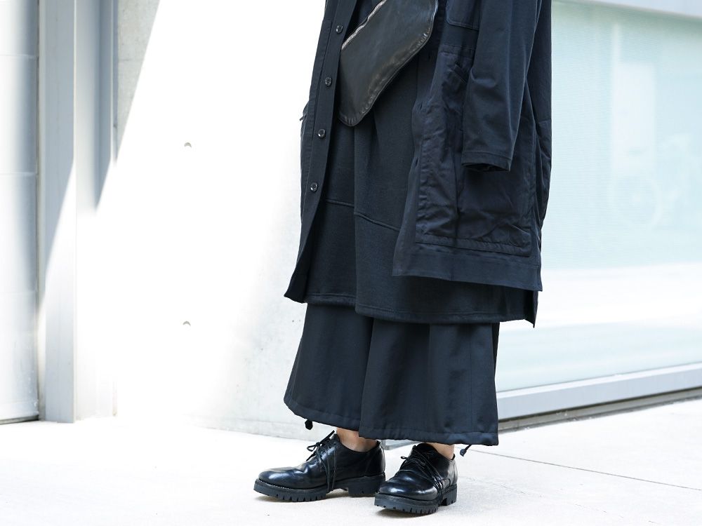 Yohji Yamamoto 19SS String Hem Hoodie Style - 2-004