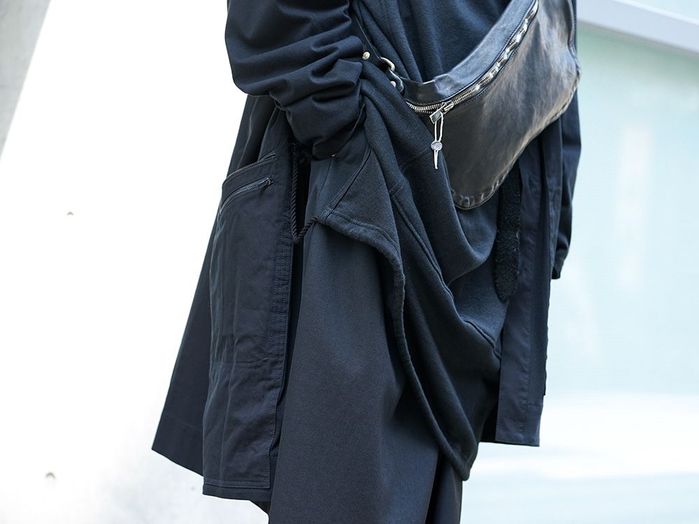 Yohji Yamamoto 19SS String Hem Hoodie Style - 2-006