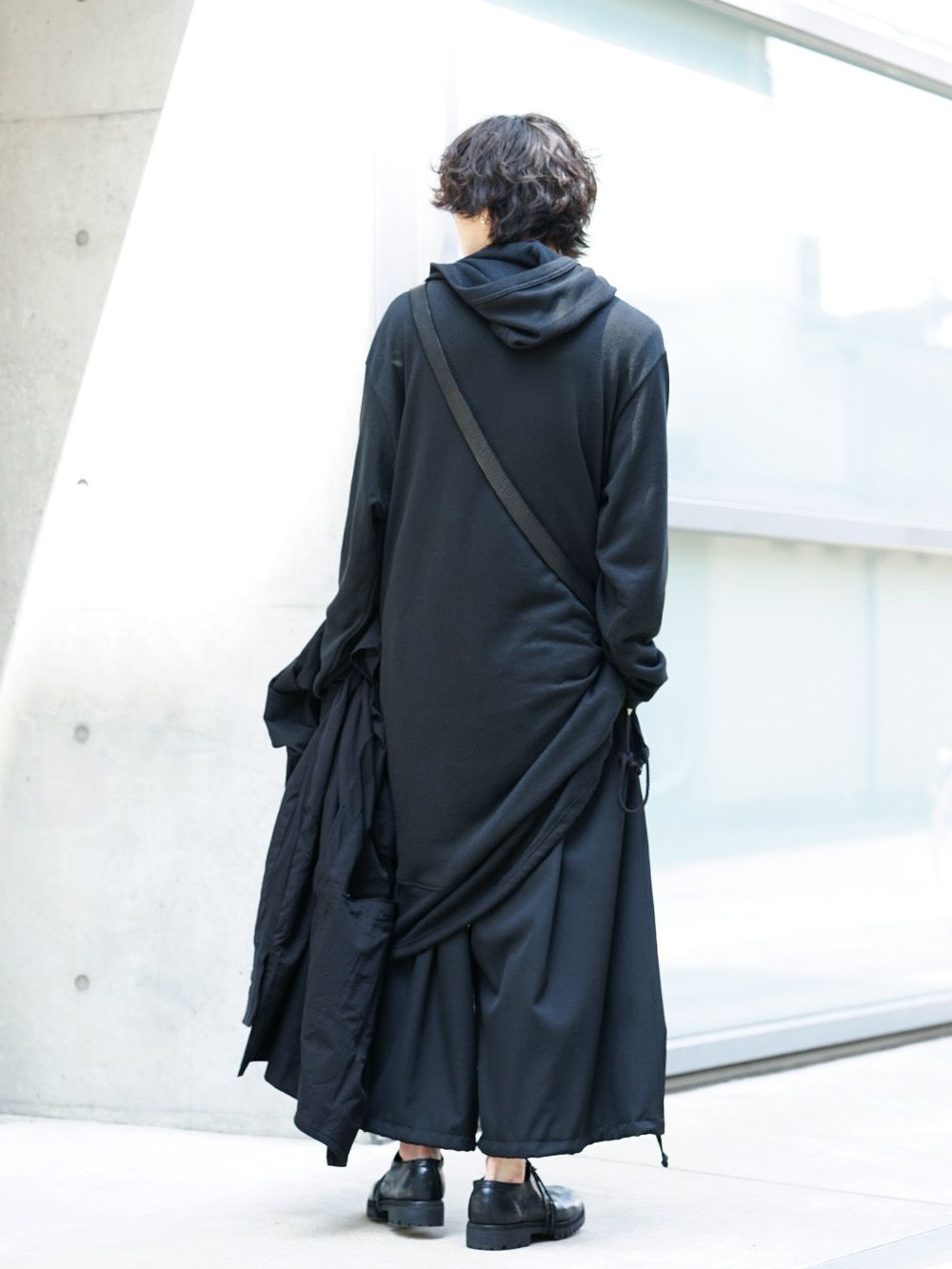 Yohji Yamamoto 19SS String Hem Hoodie Style - 3-003