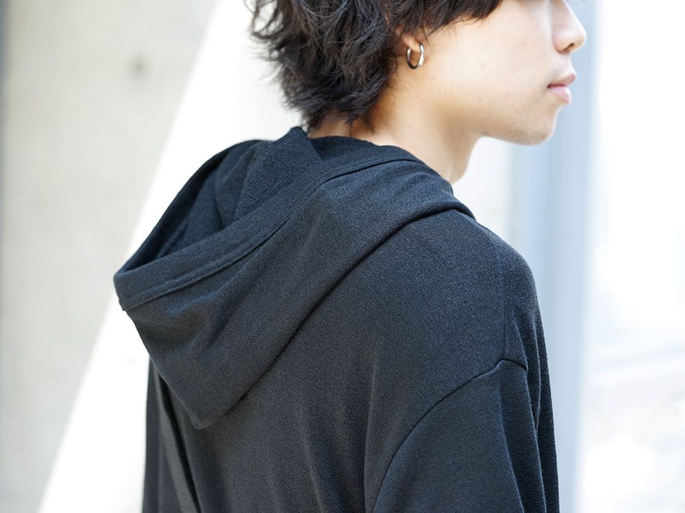 Yohji Yamamoto 19SS String Hem Hoodie Style - 4-001