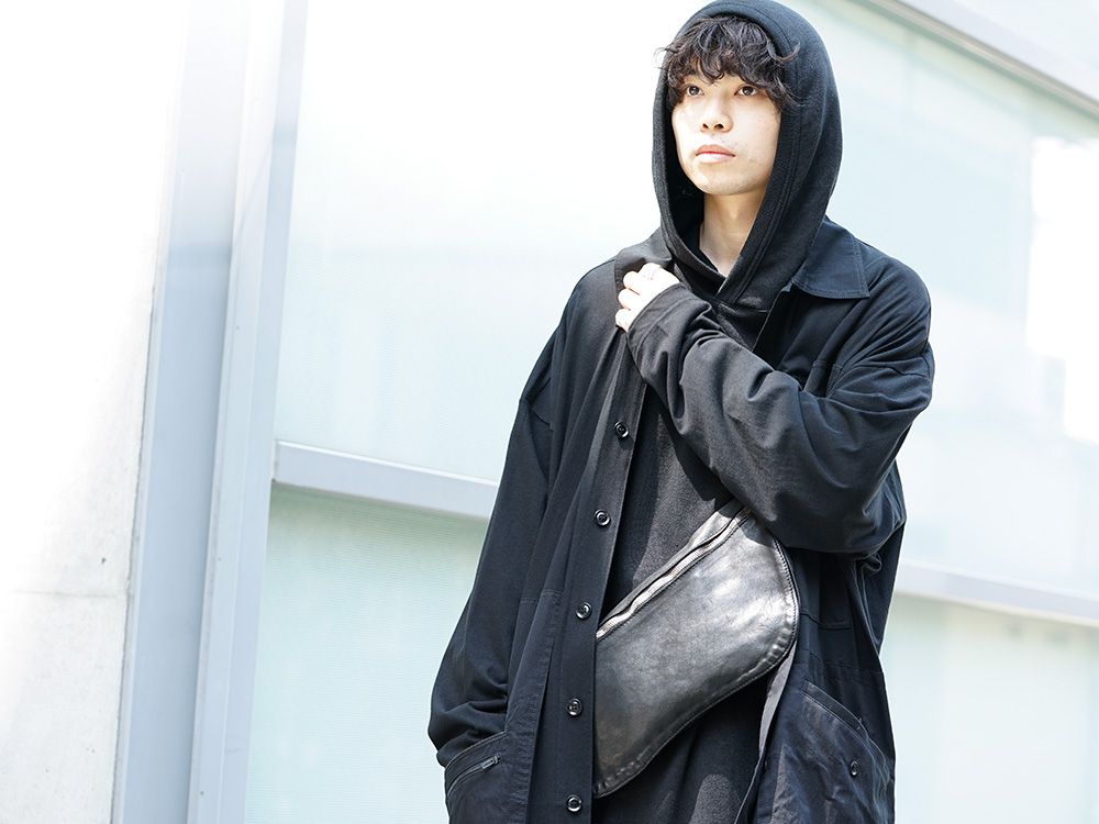 Yohji Yamamoto 19SS String Hem Hoodie Style - 4-002