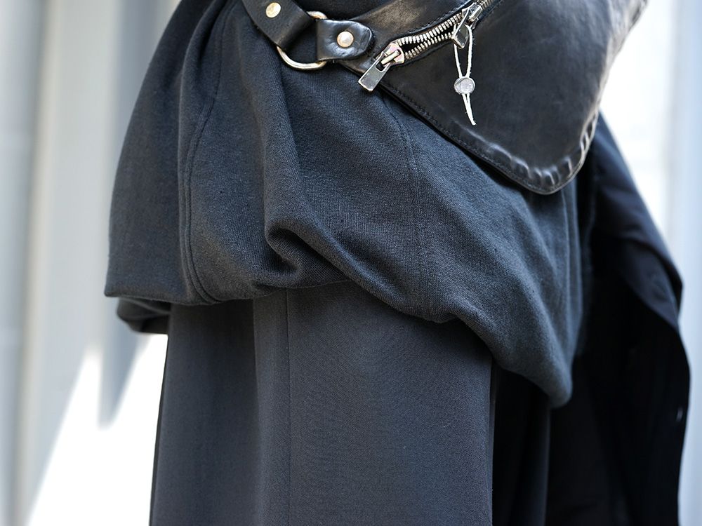 Yohji Yamamoto 19SS String Hem Hoodie Style - 4-006