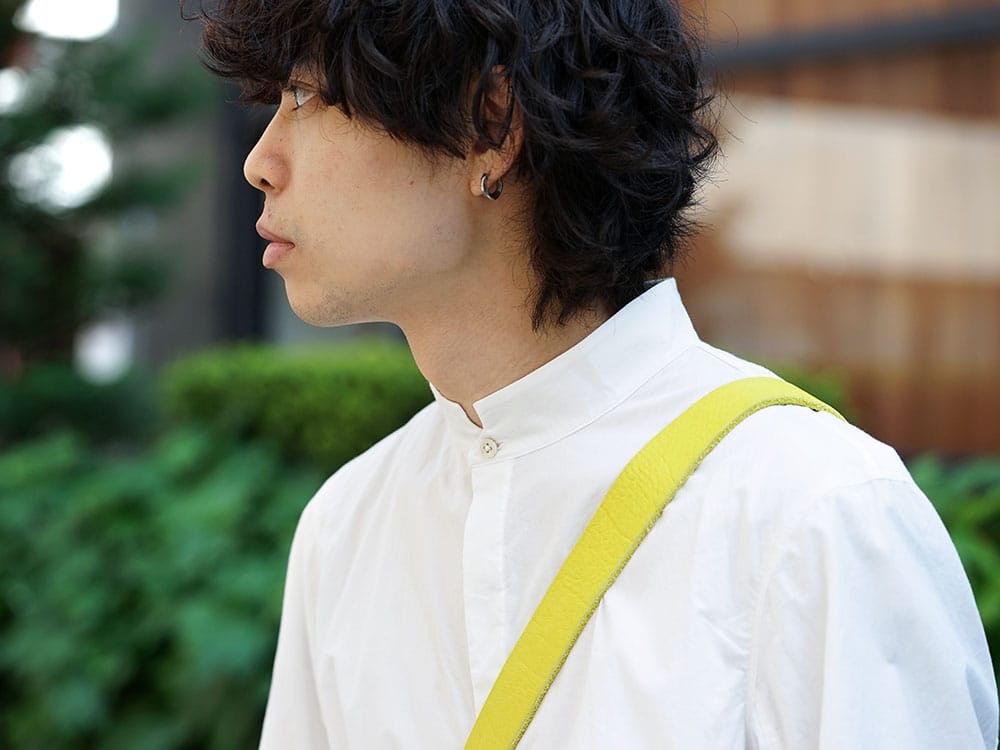 ZIGGY CHEN 19SS x GUIDI Yellow Bag Style - 2-002