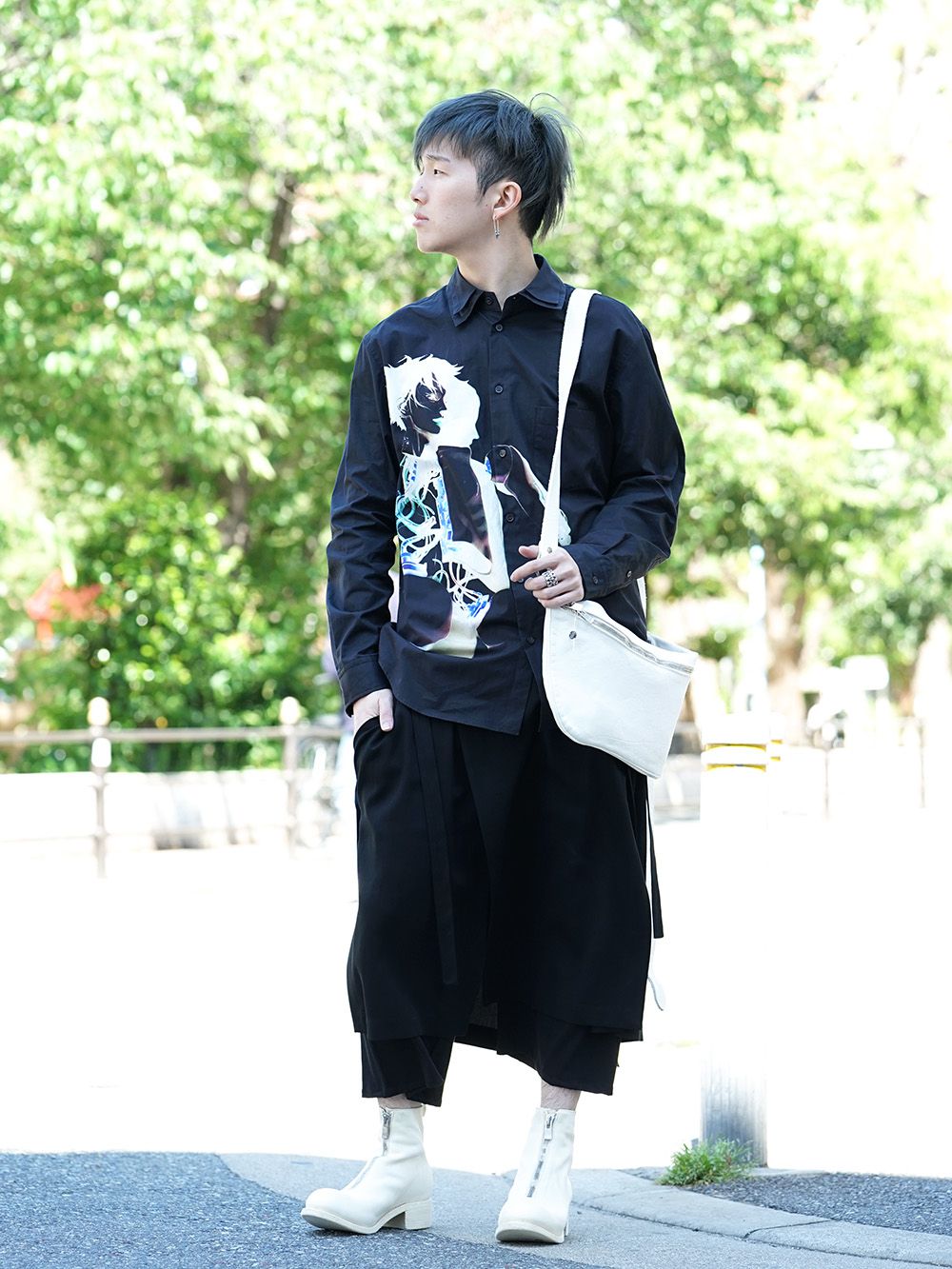 GroundY × INNOCENCE Android shirt style - 4-001