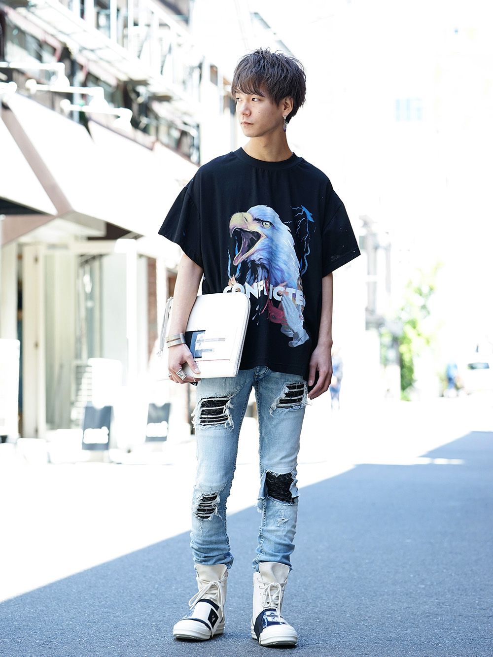 Graphic x Patchwork design Spring Summer Style - 1-001