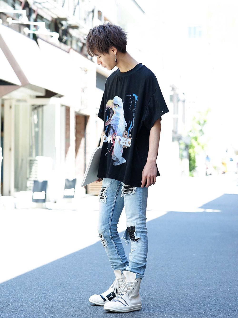 Graphic x Patchwork design Spring Summer Style - 1-002