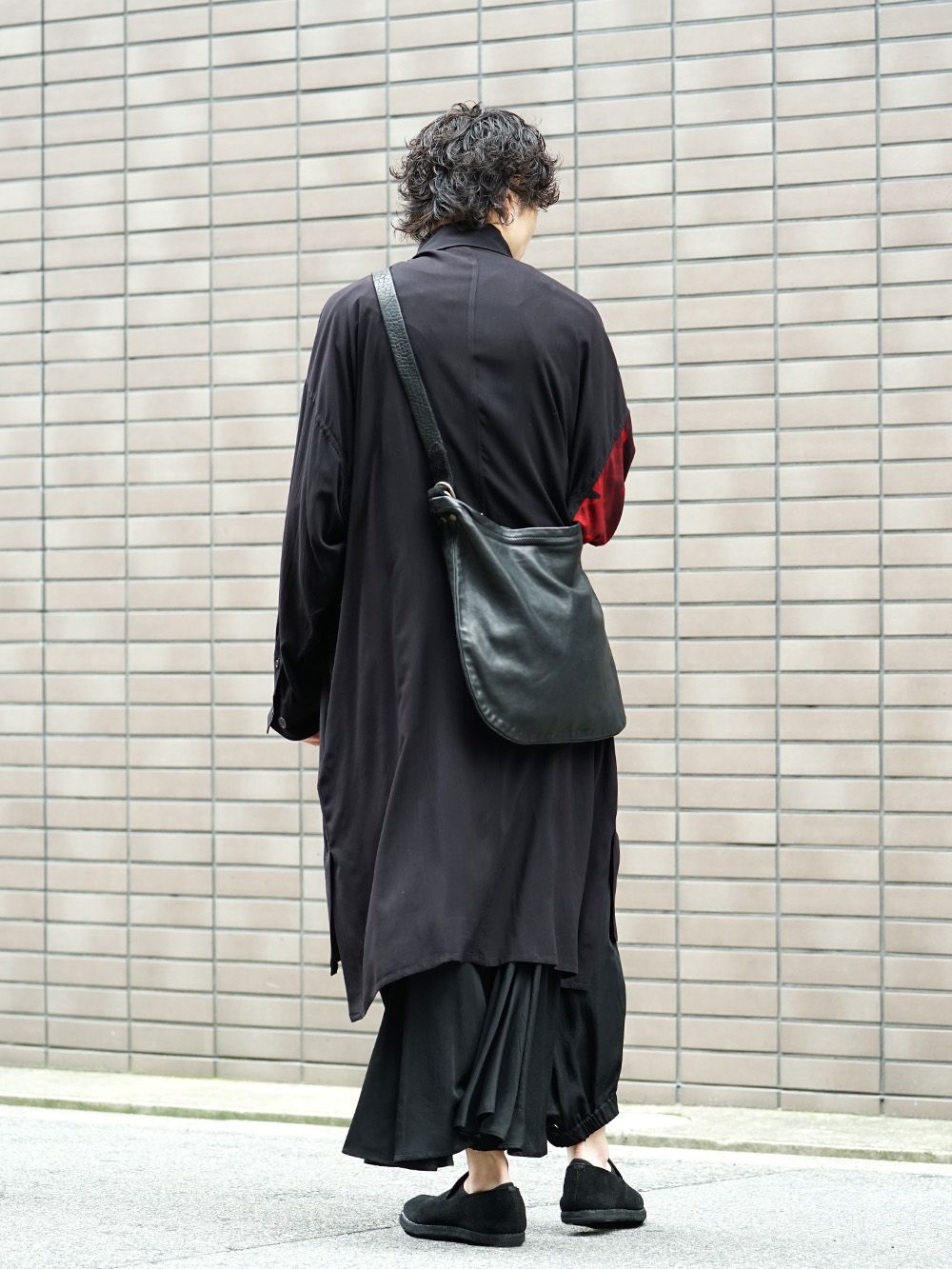 Yohji Yamamoto 19SS Red Print Blouse Style - FASCINATE BLOG