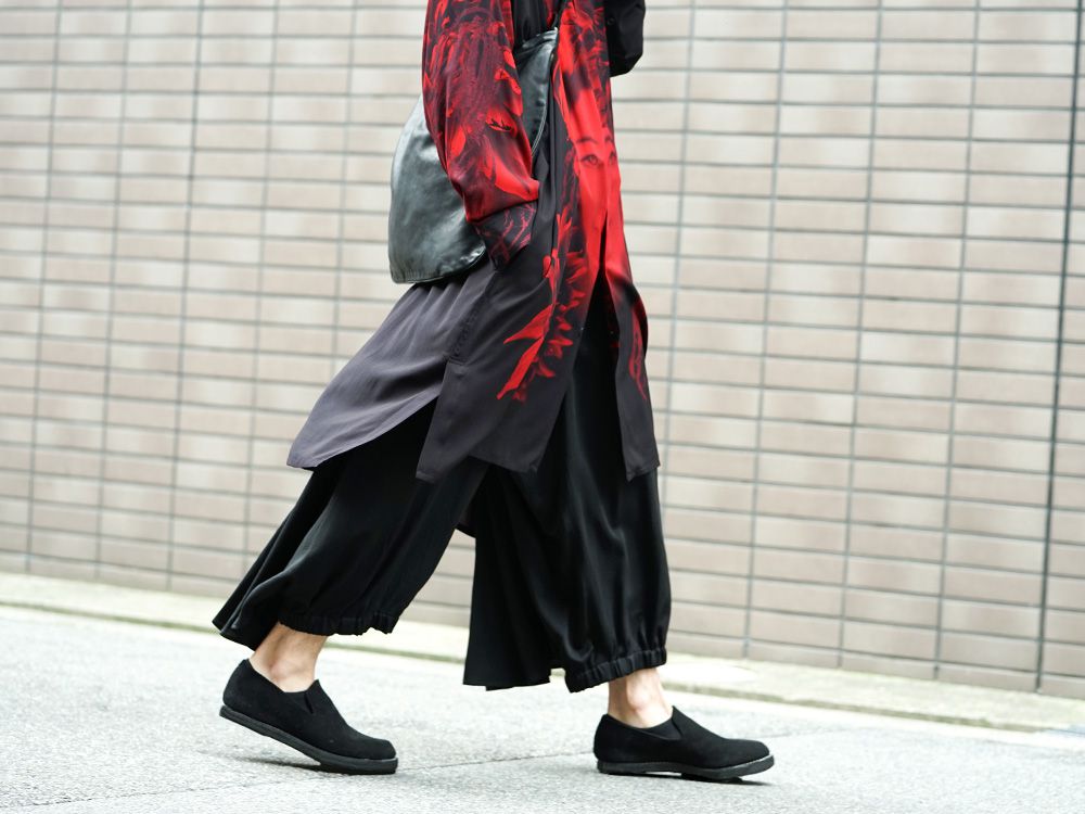 Yohji Yamamoto 19SS Red Print Blouse Style - 3-002