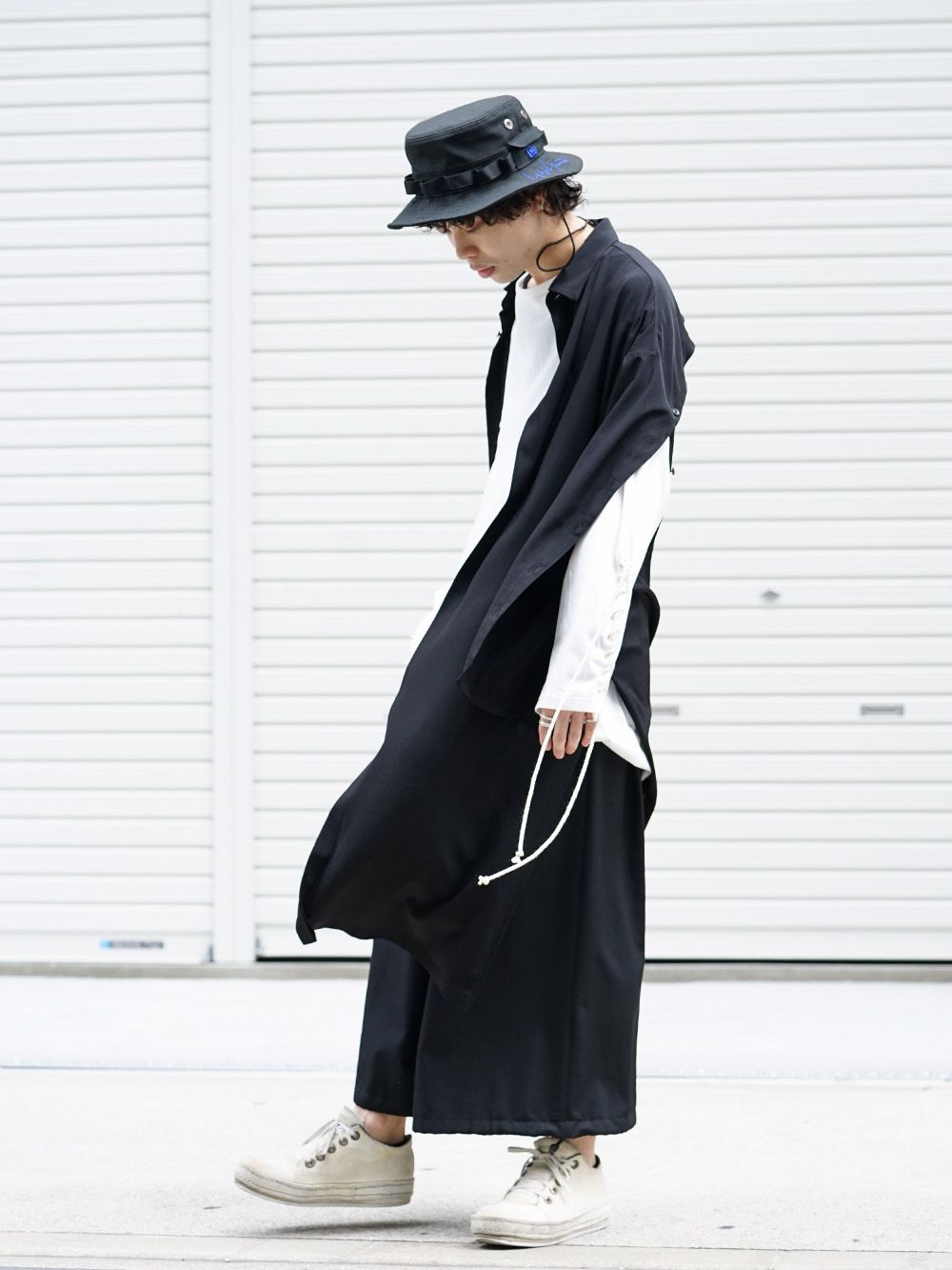 B Yohji Yamamoto 19SS Open Button Long Shirt Style - 1-002