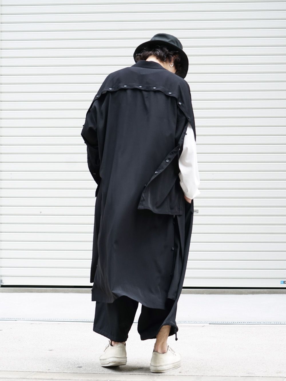 B Yohji Yamamoto 19SS Open Button Long Shirt Style - 1-004