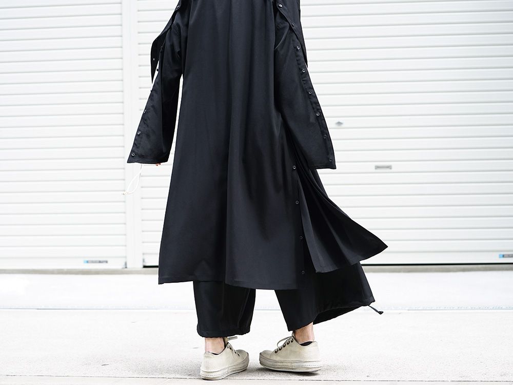 B Yohji Yamamoto 19SS Open Button Long Shirt Style - 2-004