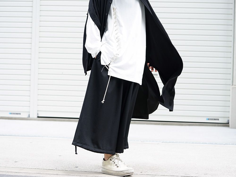 B Yohji Yamamoto 19SS Open Button Long Shirt Style - 4-002