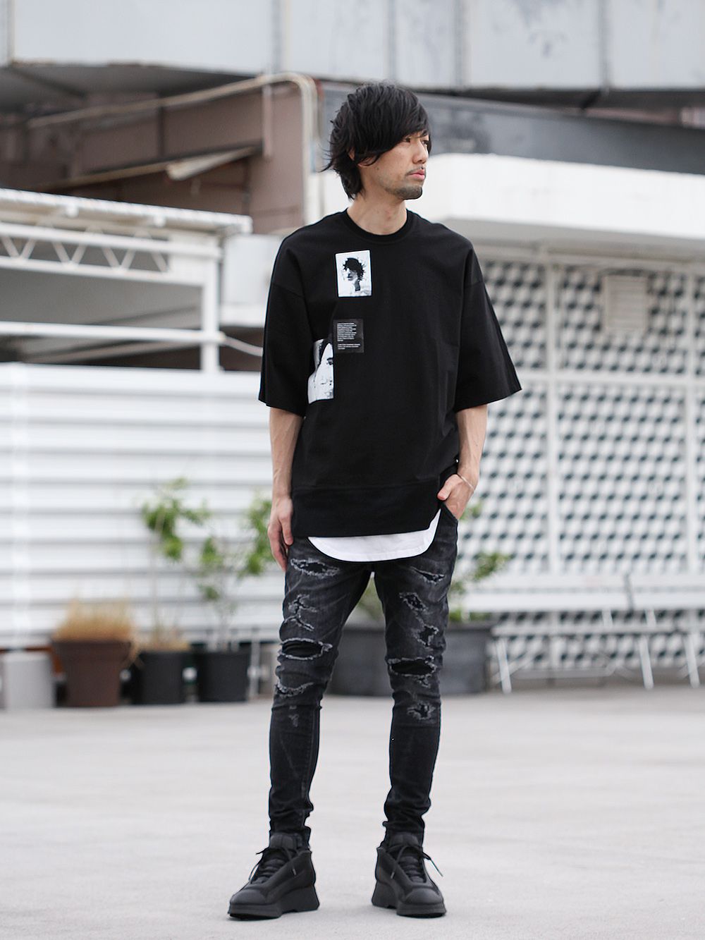 .LOGY Kyoto 19SS [ JULIUS × RIPVANWINKLE ] BLACK Styling !! - 1-001