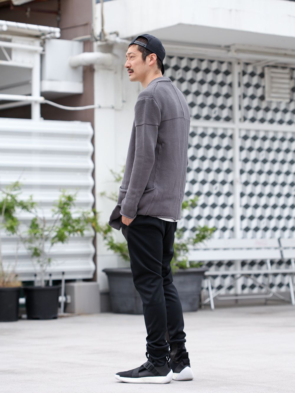 .LOGY kyoto 19SS [ RIPVANWINKLE×The Viridi-anne ] BACK PRINT-T STYLING! - 1-002