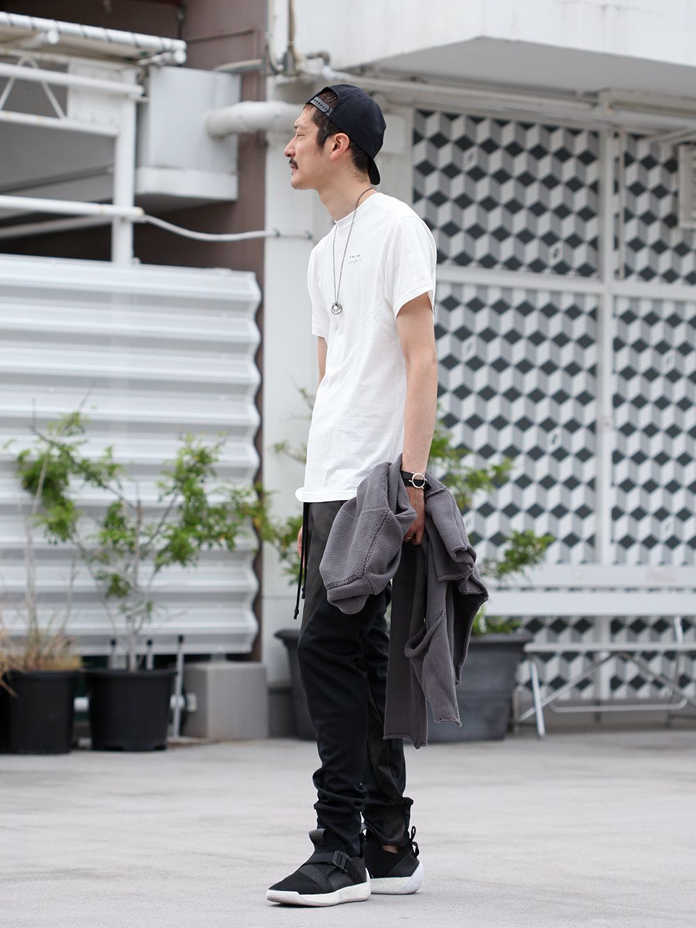 .LOGY kyoto 19SS [ RIPVANWINKLE × The Viridi-anne ] BACK PRINT-T STYLING! - 3-002
