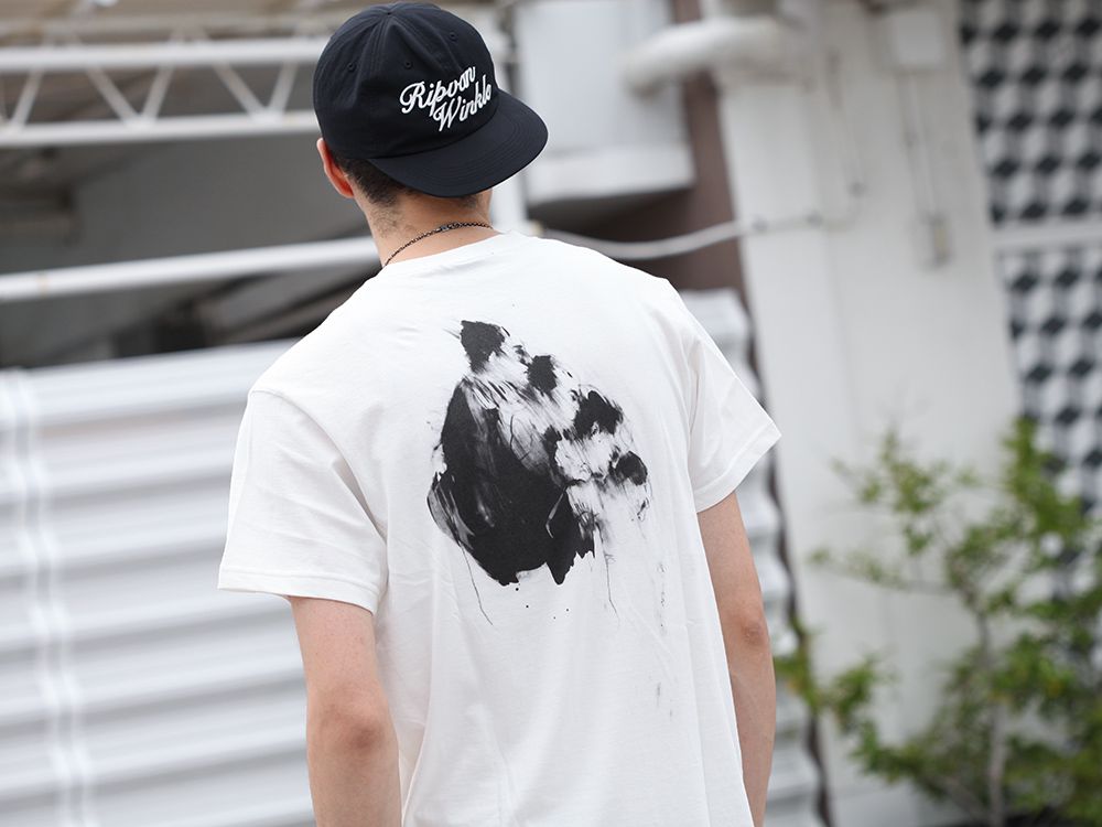 .LOGY kyoto 19SS [ RIPVANWINKLE × The Viridi-anne ] BACK PRINT-T STYLING! - 3-005