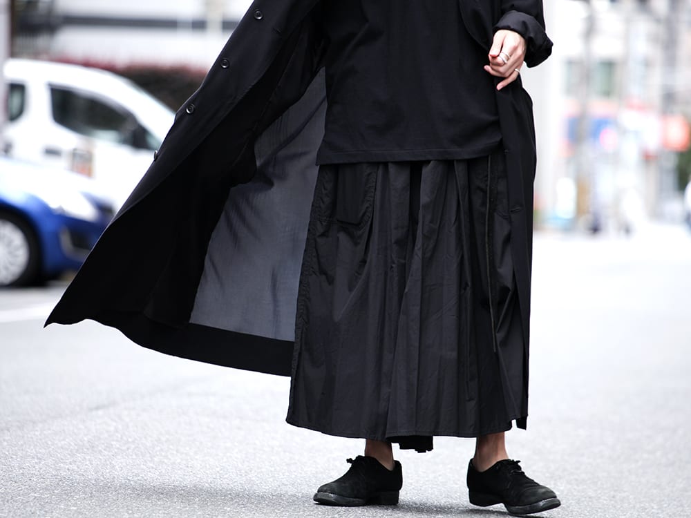 Yohji Yamamoto Pour Homme 右前布垂らし袴パンツ | paymentsway.co