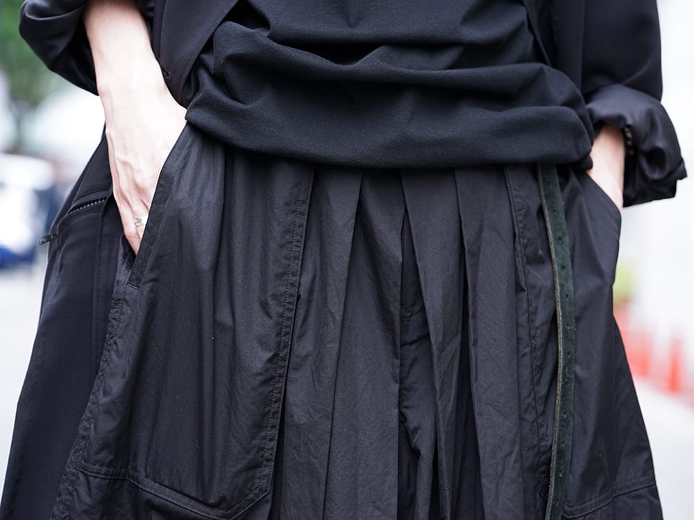 Yohji Yamamoto 19SS HAKAMA Pants 2Way Coordinate - 3-004